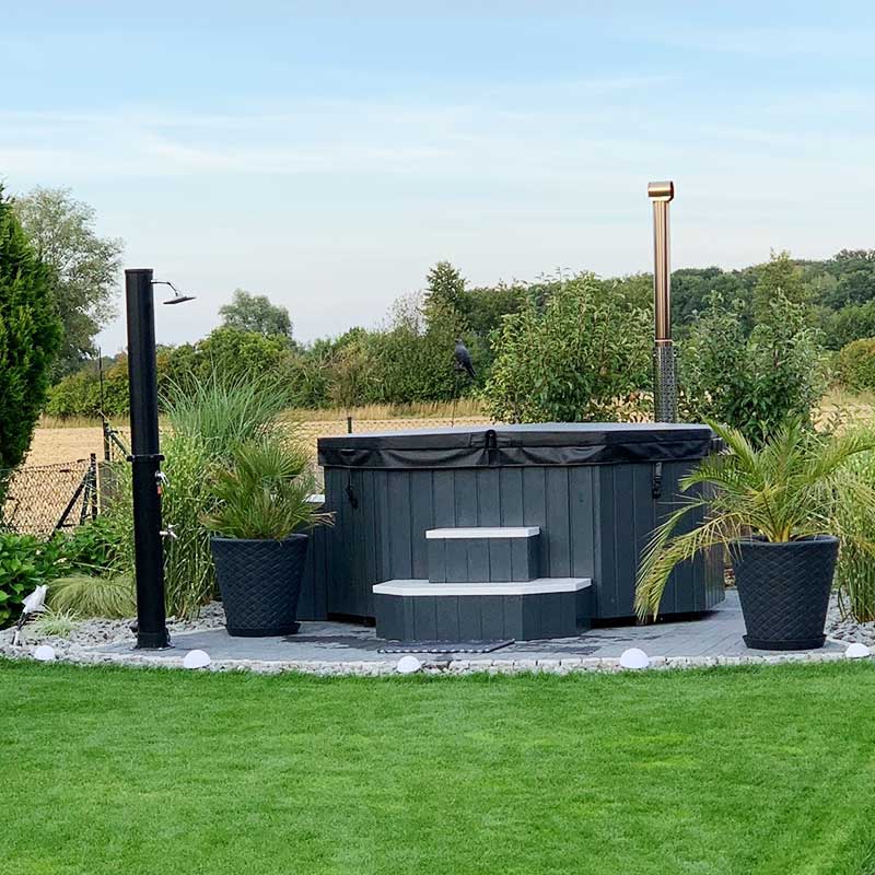 Jacuzzi  din fibra de sticla  - Jacuzzi din fibra de sticla pentru apa dulce si sarata